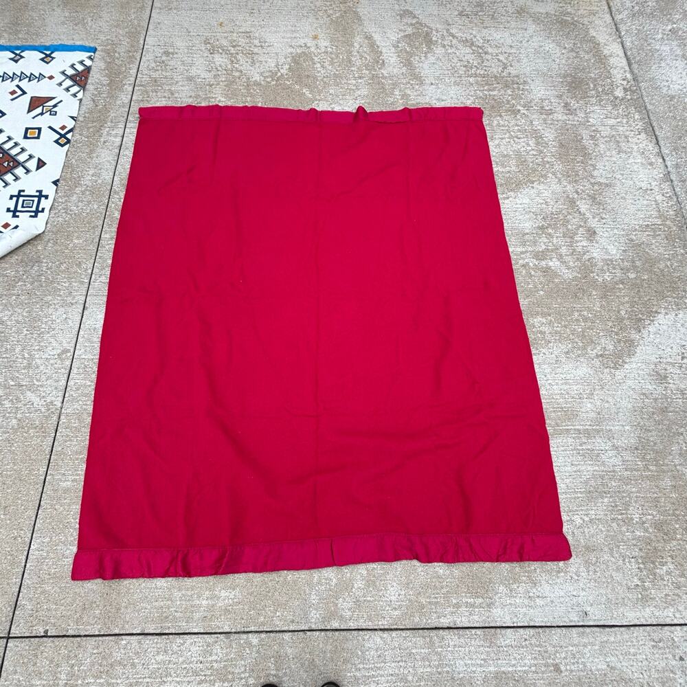 VTG RARE HOT PINK Faribo Blanket Faribault Woolen Mill 100% Pure Wool 69x83